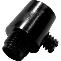 Aflastningsnippel 10mm til fatning plast sort