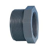 Nippelmuffe PVC, 1", 3/4"