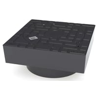 NID 315 mm karm/dksel m/ls, firkantet, fast, 40 t, komposit