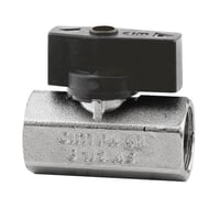 Minikuglehane 011, m/m, 1/2'', med forkromet hndtag