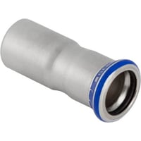Mapress Rustfrit, 22 x 18 mm indstiksmuffe, indstik/presmuffe – Geberit