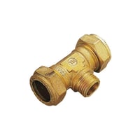 Kompressions T-stykke, 15x1/2''x15 - Tiemme