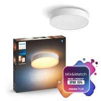 Philips Hue Enrave M loftlampe, 2450lm, White Ambiance, hvid, Bluetooth + Zigbee