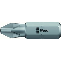 Bits 25 mm PH2 851/1 Z, 1/4″ udvendig 6 kant – Wera