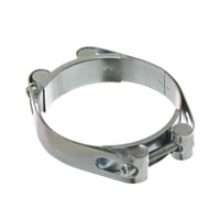 Galv Power Clamp, 30-40 mm med dobbelt bolt