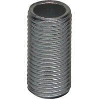 Rrnippel M10 x 40 mm lngde, elgalvaniseret jern – Teknisk Belysnings Industri