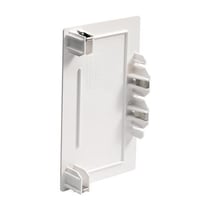 Schneider Electric TTI-ES 123, Endestykke, Hvid RAL9016