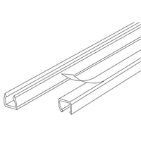 Minikanal LC 45, 4x5,5 mm, hvid - Kleinhuis - 2 meter