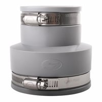 Fernco Kobling 30-38 mm / 38-45 mm, Gr, Over Jord