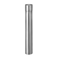 Mellemrr BZ, til bjning, blank zink, 76mm x 500mm - Vmzinc