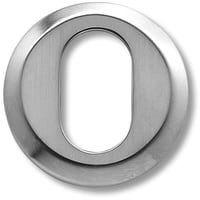 Cylinderring, 16 mm udvendig, rustfrit stl