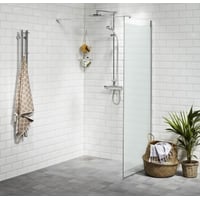 Vetro brusevg, 60 cm, 6 mm hrdet silkemat glas, EasyClean