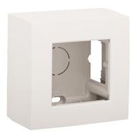 Indsats 1-modul, hvid – Niko