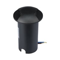 1W LED nedgravningsspot, 12V, 6500K, sort, IP67 - V-Tac