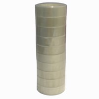 Kontortape klar, 15mm x 33m - 10 stk