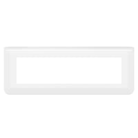 Mosaic ramme, horisontal, 8M, hvid - Legrand