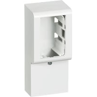 LK FUGA - Softline panelunderlag med ekstra dybde (49 mm), 1 modul, hvid billede