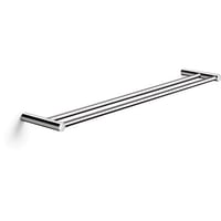 Pressalit Choice h?ndkl?destang, dobbelt, 60 cm, poleret rustfri st?l