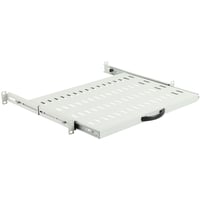 Lanview 19" udtrksglidehylde 600 mm dybde hvid