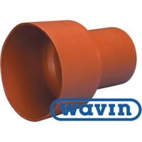 Wavin - Glat PP overgang til betonspids (lang) - 110 x 160 mm