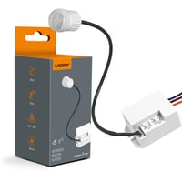 PIR bevgelses- og lyssensor, 800W, IP65, 230V, PC (Plastik)