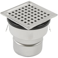 Blcher Square gulvaflb 145 x 145 mm (110 mm) - til beton og fliser