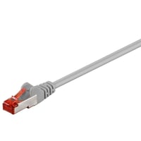 F/UTP CAT6, 15 meter, gr, PVC, ydre skrm, folieskrmning, 4x2xAWG 27 CCA