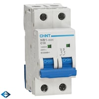 Automatsikring Chint NB1-63H, C 10A, 1P+N, 10kA