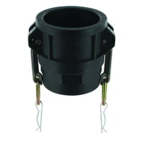 D camkobling PP muffe hun, 1″, BSPP, EPDM