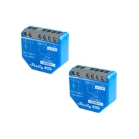 Shelly 1 Gen4 - WiFi + Zigbee rel, potentialfrit kontaktst (12-48VDC/230VAC) 2-pak