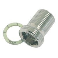 Forskruning, 3/4''-1/2'', 33 mm, lige, u/roset