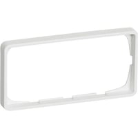 LAURITZ KNUDSEN LK FUGA BASELINE 50 ramme 2 modul vandret, Hvid