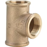 T-stykke rdgods silicium bronze, 1″