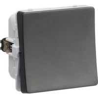 LK FUGA - Korrespondance afbryder, 1 modul, koksgr