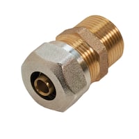 Roth overgang, 20 mm x 3/4" nippel, rdgods billede