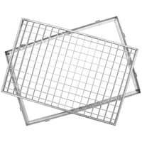 ACO Vario fodskraberist/ramme, 600 x 400 mm, 30/30 mm, galv.