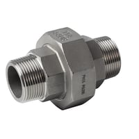 Union syrefast konisk ttning, nippel/nippel, DN ml 20
