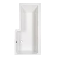 Strmberg Quantum badekar, hjre, 170x70/85 cm, Carronite akryl