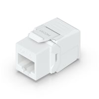 Ubiquiti, toolless keystone, Cat6 Ethernet jack