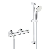 Grohe Grohtherm 800 brusearmatur inkl brusestang, håndbruser og bruseslange