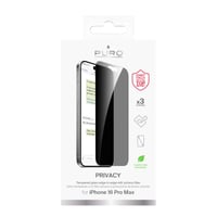 Puro iPhone 16 Pro Max Privacy Tempered Glass Skærmbeskyttelse