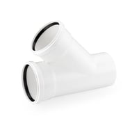 Raupiano grenrr, 75/75/45 grader, hvid