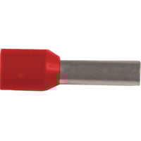 Isoleret ABIKO terminalrr KA10-12ETD, 10mm, L12, rd - 100 stk