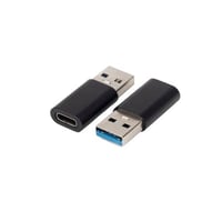 Adapter USB 3.0 A til - Usb-c Sort