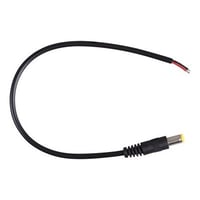 Billede af DC hanstik - Sort til LED strips, 5V-48V