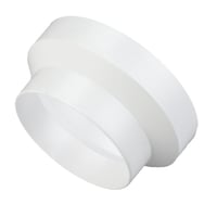 Reduktion 100/125 mm, hvid – Duka