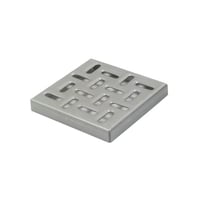 BLCHER rist til industriaflb, 200 x 200 mm, 3 mm, syrefast stl