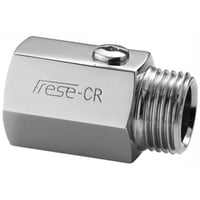 Kuglehane Securex mf/np uden hndtag krom - 1/2"