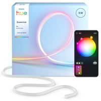 Philips Hue Essential Flex LED strip, Gradiant Color & White Ambiance, Zigbee + Bluetooth, 5 meter