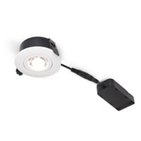 Se Nordtronic Low Profile Flexible G2 83 - 2700K - 410lm - inkl. driver - Hvid (mat) / Inden- og udendrs hos WATTOO.DK